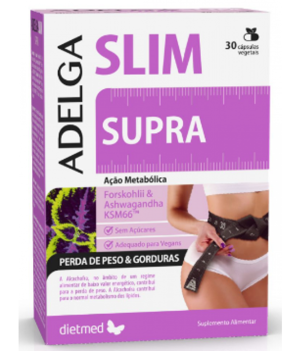 Adelgaslim Supra - 30 Cápsulas - Dietmed